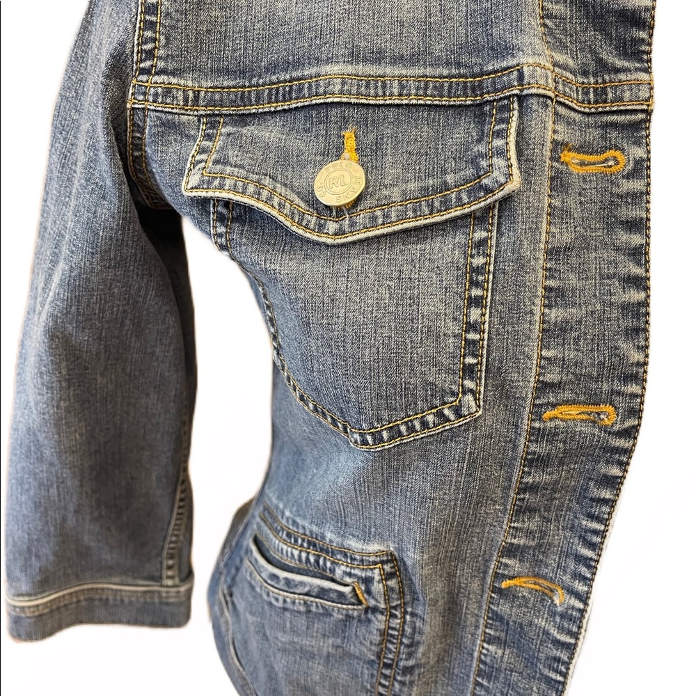 Ralph Lauren Jean Jacket Size S - Picture 2 of 9